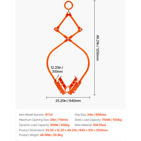 Hachette Bois Bucheron Pince à Bûches Crochet De Levage De Bûches Griffe En Bois Adaptee A La Manipulation Du Bois De Jardin 88543147 Pince Multifonction