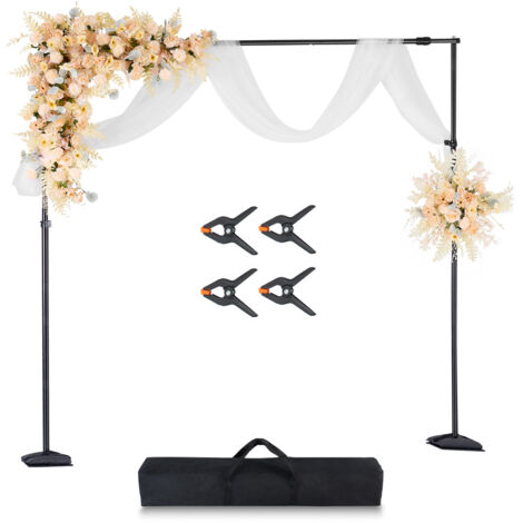 Support En C Avec Bras De Flèche VEVOR - Hauteur Max 330cm, Robuste Pour Éclairage Photo Studio