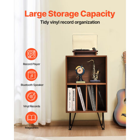 Meuble Platine Vinyle 17 Stories Support Pour Tourne-disque En