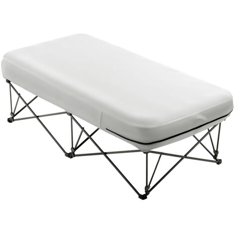 VEVOR Matelas Gonflable Voiture Épais - Lit De Camping Portable Avec Pompe, 6 Chambres, Gris - Pour SUV MPV
