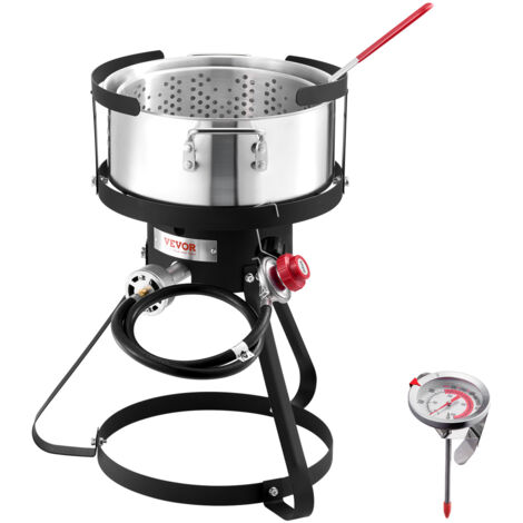 VEVOR Friteuse à Poisson 13,27 L au Propane en Alu VEVOR Friteuse à Poisson 13,27 L au Propane en Alu