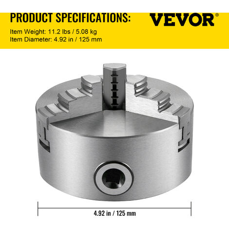 Record Power - Mandrin Victory M33 x 3,5 mm avec machoires 50 mm - 62010 | Willy Vanhoutte BV