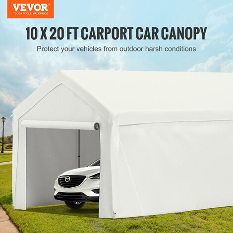 Auvent De Voiture 300x150 Cm - Tissu Oxford 210D, Pour Pique-nique, Bateau, Camping, Ombre 5-6 Personnes