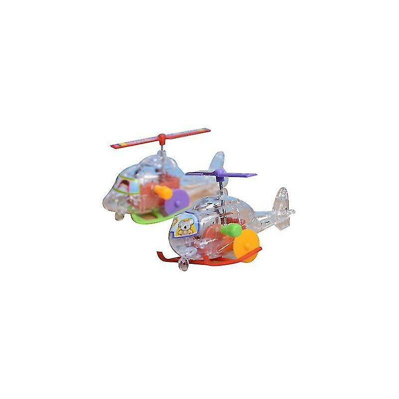 10 piezas Mini helicóptero aviones Clockwork Winding Drones niños juguete fiesta de cumpleaños regalo