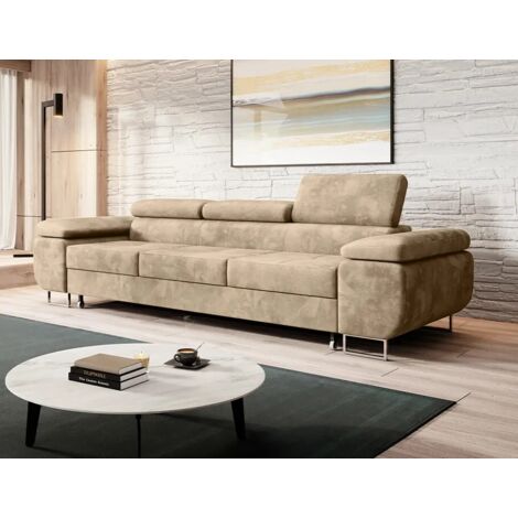 Norberg Sofa Bed with Lift Mechanism - Beige