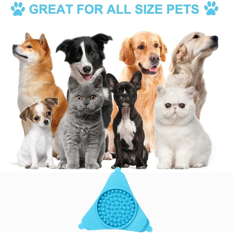 1 pc Lick Mat for Dogs Cats, Licking Mat, Lick Pads with Suction Cups, Pet  Treat Mat for Small Medium Large Breed Dogs, Suction Cups Heavy Duty  Puzzle, Peanut Butter Lick Pad