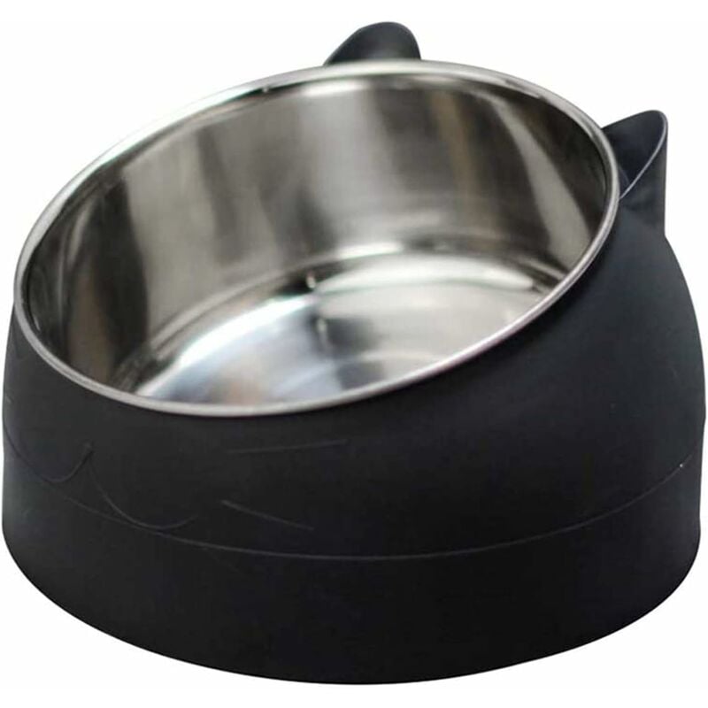 Stainless Steel Cat Bowl 200ml Cat Water Bowl Multifunction Food And Water  Bowl Pink