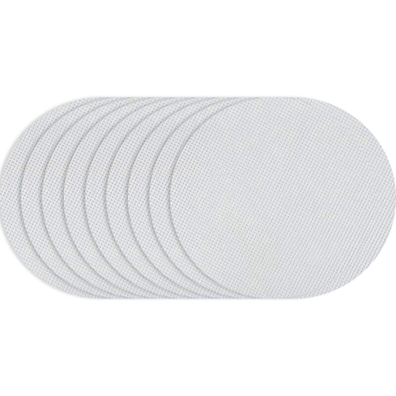 5pcs/set Silicone Steamer Mat, Modern White Heat Resistant Steaming Pad For  Kitchen