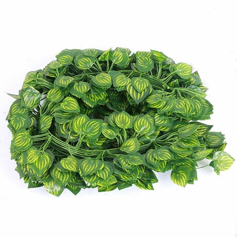 230cm Green Plant Decor Green Silk Artificial Hanging Ivy Leaf