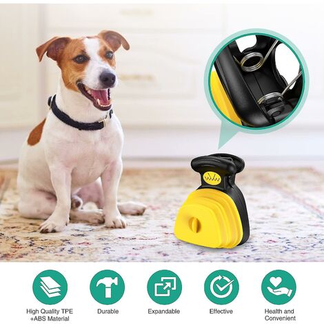 Bone Shape Waste Bag Dispenser Pet Dog Pickup Poop Clean Up Extra Refill  Roll ! 