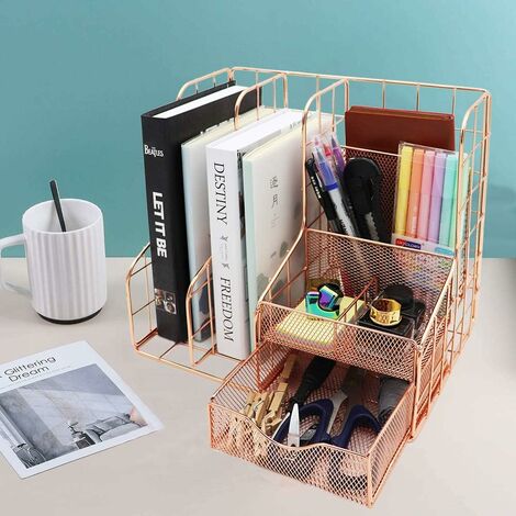 Gold deals desk organizers