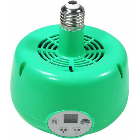 Pet Heat Lamp Chicken Coop Heater Temperature Adjustable Brooder Lamps for  Chicken Lizard Turtle Aquarium Snake Green
