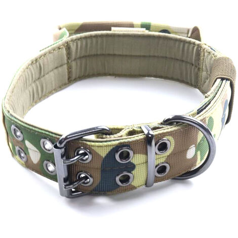 Tactical Dog Collar Nylon Adjustable Collar Military Dog Collar Heavy ...