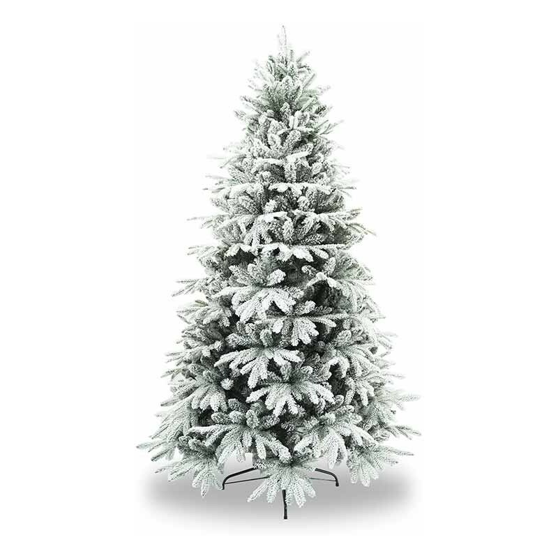 Albero di Natale Abete Verde in Pe H.180/240 cm Apertura ad Ombrello