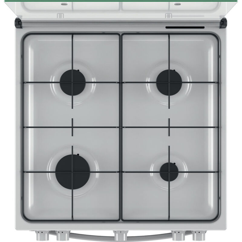 Cucina Libera Installazione - A gas - 60x60cm - Inox - Forno a gas - 4  fuochi - La Germania- SE664GX