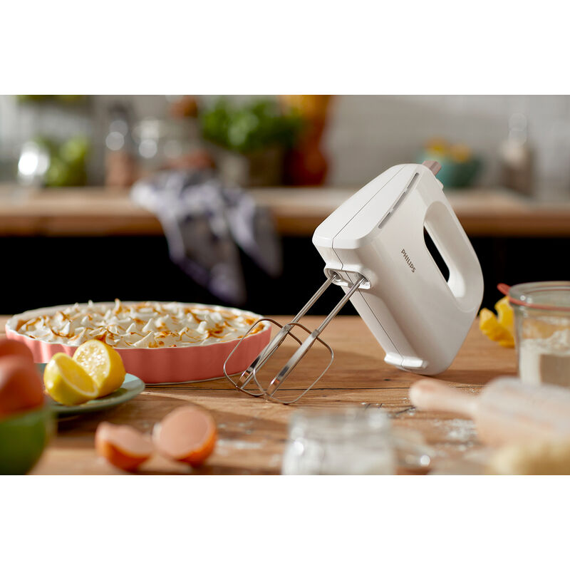 Mixer Philips HR3705/00 300W con fruste e ganci per impastare