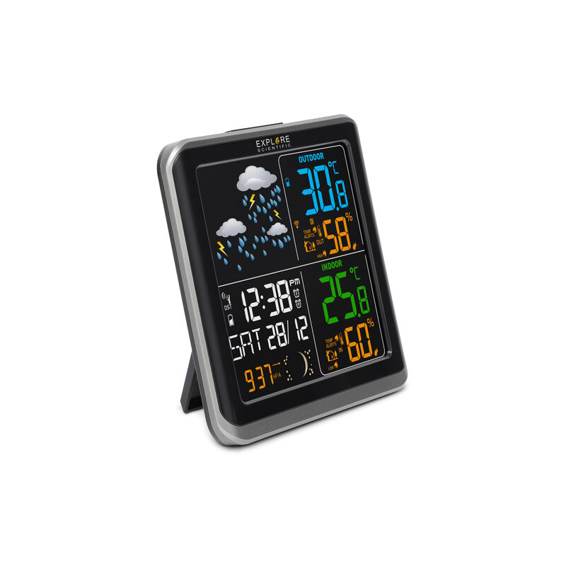 Explore Scientific WSH-4008C stazione meteorologica digitale Nero AC