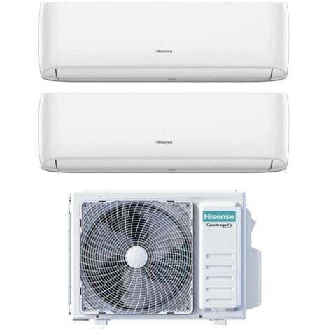 HISENSE Climatizzatore Condizionatore Hisense Dual Split Inverter serie HI-COMFORT 9+12 con 2AMW42U4RGC R-32 9000+12000 Wifi integrato