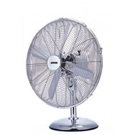 ZEPHIR Vent.Da Tavolo 40Cm Cromato