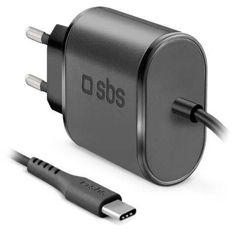 SBS Travel Charger Con Presa Eu Ed Una Uscita Type-C Da 2A (1/5)