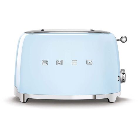 Smeg Tostapane 50's Style pollici“ Azzurro LUCIDO 2x2 pollici“ TSF01PBEU