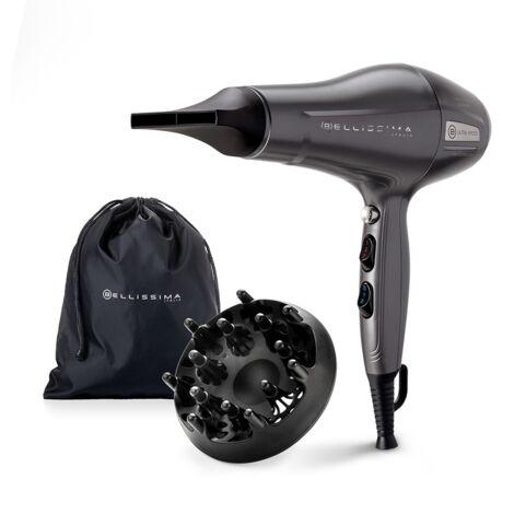 IMETEC Asciugacapelli Bellissima Ultra Speed Tecnologia Ioni E Griglia In Ceramica