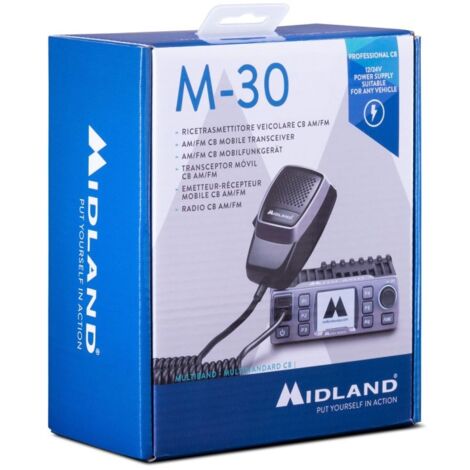 Pictures and Specifications Midland M-30 Multi-Norm CB-Radio
