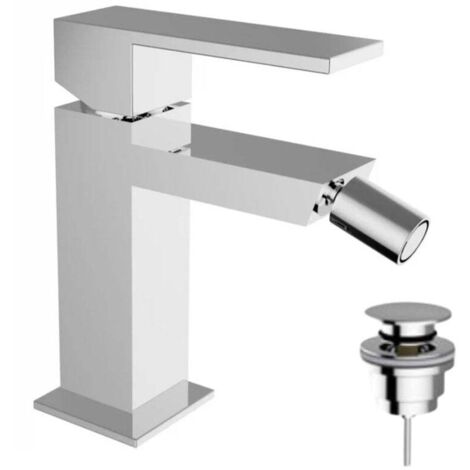 TEOREMA RUBINETTERIA Serie Alaska Pillar Miscelatore Monoforo Bidet Cromo