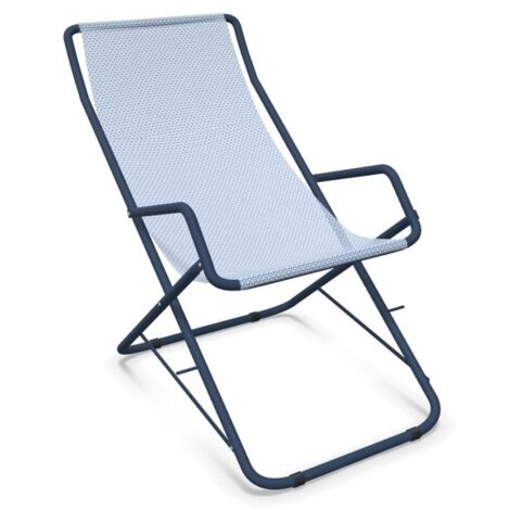 Sdraio Pieghevole Emu Bahama - Design Oscillante E Comodissimo, Colore Blu - Foto 3