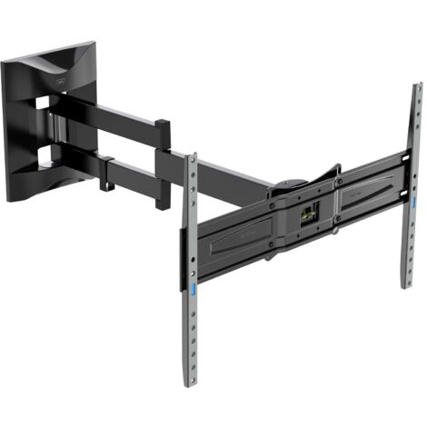 Meliconi Slimstyle Plus 600 SDR Supporto TV a Parete da 50 a 82 Pollici Nero