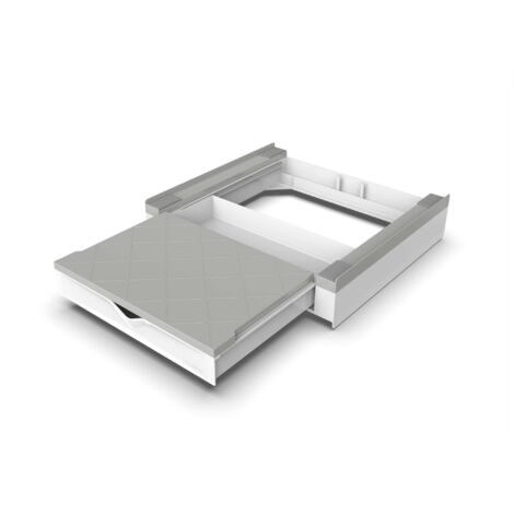 Kit di Sovrapposizione con Cassetto per Apparecchio di Lavaggio Meliconi Torre Duo 656123