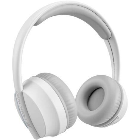 SBS Cuffie Wireless Regolabili Con Padiglioni Regolabili Bianco (1/4)