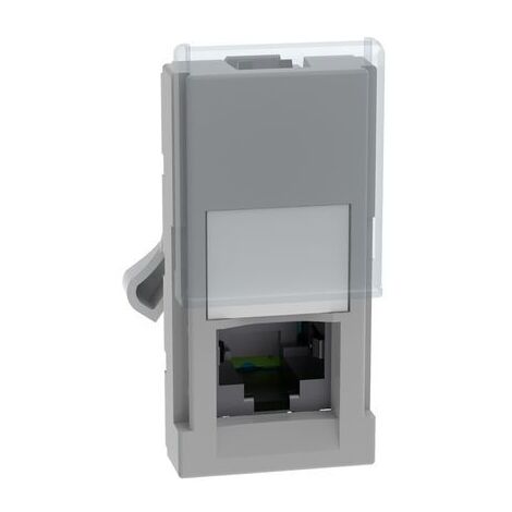 Bticino SKM4279C5EF Connettore RJ45, Categoria 5E UTP, Per Sistemi Di Trasmissione Segnali A 4 Coppie Connessione Toolless Idc Per Trasmissione Dati 82226113