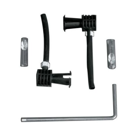 Anwangda Set 5 Viti E Clip In Alluminio Per Coperchio Motore – Compatibili Con Peugeot Citroen 206 207 406 407 806 807, Grigio