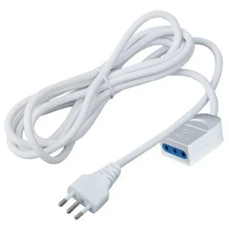 Cavo di prolunga da 5 m, per illuminazione da giardino a 12V LED per illuminazione da giardino, cavo di prolunga, impermeabile a 2 pin, esterno