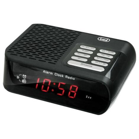 Radio Sveglia Trevi RC827DBK Nero