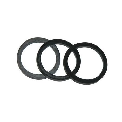 5 O-Ring In Silicone 60x52x4mm | Guarnizioni Per Idraulica E Rubinetti - Bianco - Foto 2