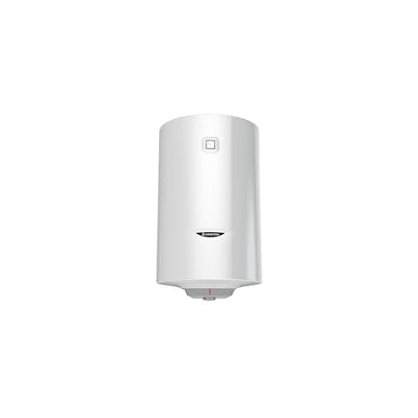 Ariston Pro1 R Scaldabagno Elettrico 80 Litri  Verticale, Resistenza Corazzata Sommersa - Regolazione della Temperatura Esterna e Meccanica