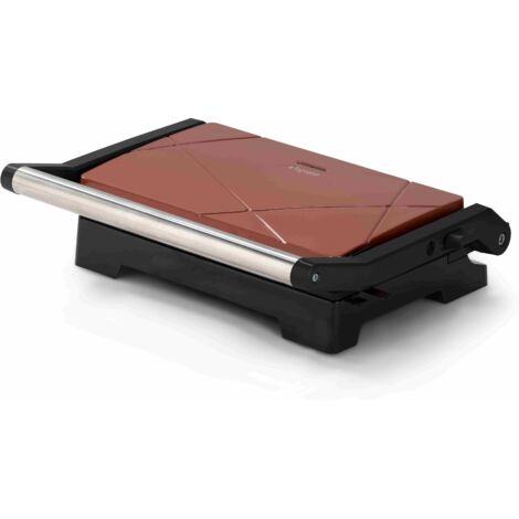 Tognana Iridea, Tostiera Mini Grill con termostato, rosso mela