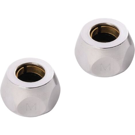 IDROBLOCK Raccordo Cromato 3/8" X 10 Con Ogiva  In Ottone
