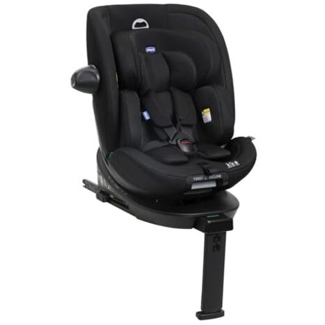 Chicco Seggiolino Auto EverOne i-Size Base Isofix integrata - Black