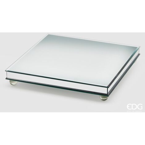 EDG Alzata Specchio Con Piedi  30 x 30 x 5 cm