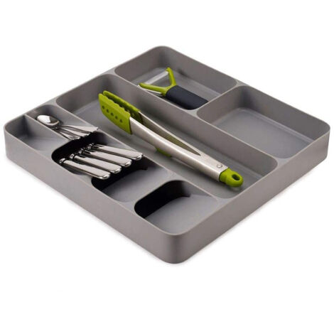 JOSEPH JOSEPH Organizer DrawerStore Per Posate E Utensili Da Cucina Grigio