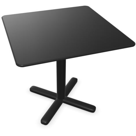 EMU Darwin Tavolo Pieghevole 80 X 80  Nero Nero Raggrinzato 24
