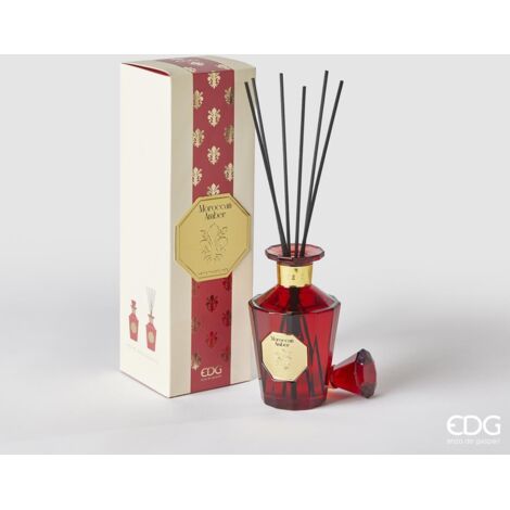 EDG Enzo De Gasperi Profumatore Bottiglia Di Natale Rue De Rivoli 100 Ml H 22 Cm Black Forest Vert Ean 8059824556585