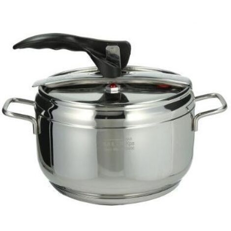 Tognana Porcellane Mistyq Pentola Pressione 5L Acciaio Inox