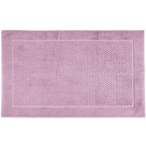 CALEFFI Tappeto Bagno in Cotone Sirena '99 CM. 60X100 Spugnissima Tinta Unita Ciclamino