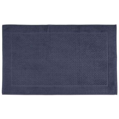 CALEFFI Tappeto Bagno in Cotone Sirena '99 CM. 45X60 Spugnissima Tinta Unita Antracite