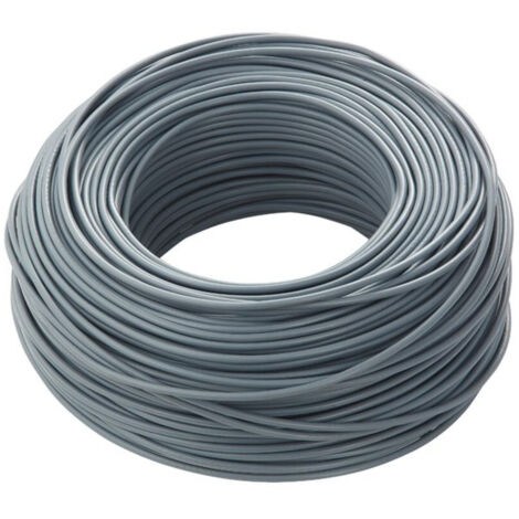 Cavo elettrico unipolare 2,5mmq grigio – Rame flessibile – Guaina PVC S17 – Tensione 450/750V – Matassa 100m – Cavi (1/3)