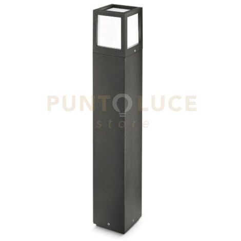 GES331- PALETTO 1 LUCE ATTACCO E27 ANTRACITE H.65CM IP54